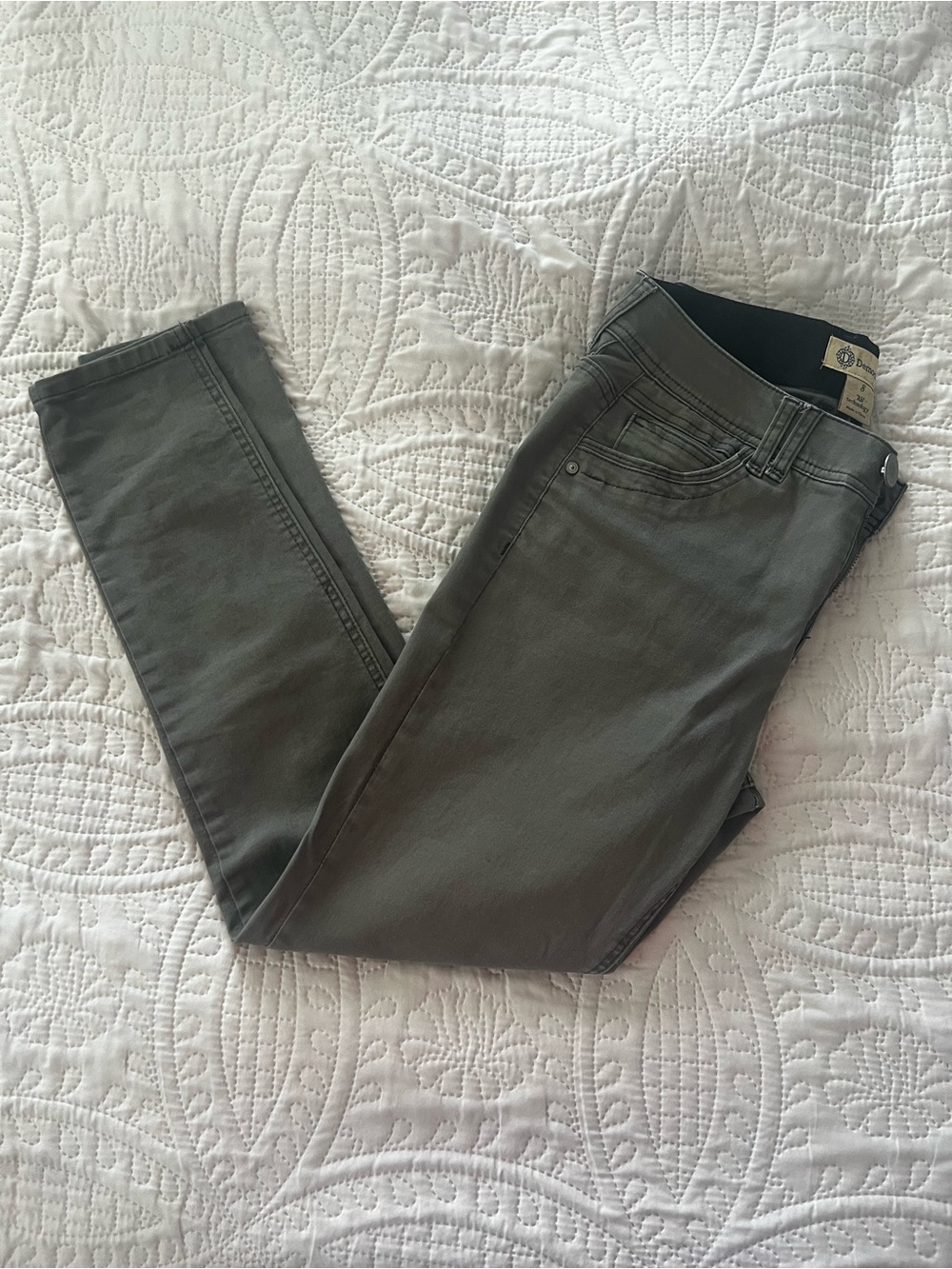 Democracy Olive Green Skinny Jeans